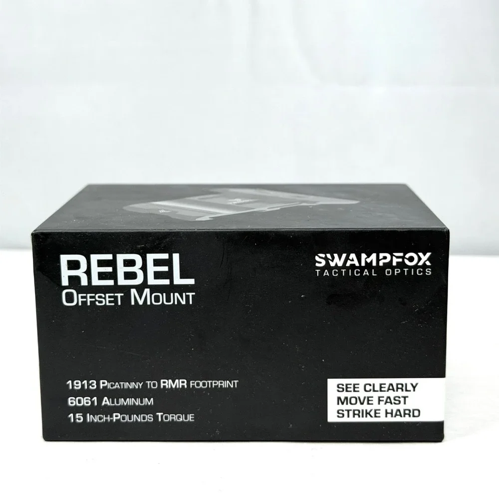 Swampfox Rebel Riser Adjustable Height Dot Mount for Picatinny RR-DSM-1913 / New
